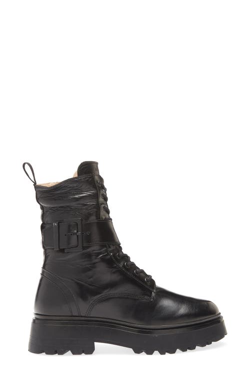 Allsaints Onyx Lug Sole Boot In Black