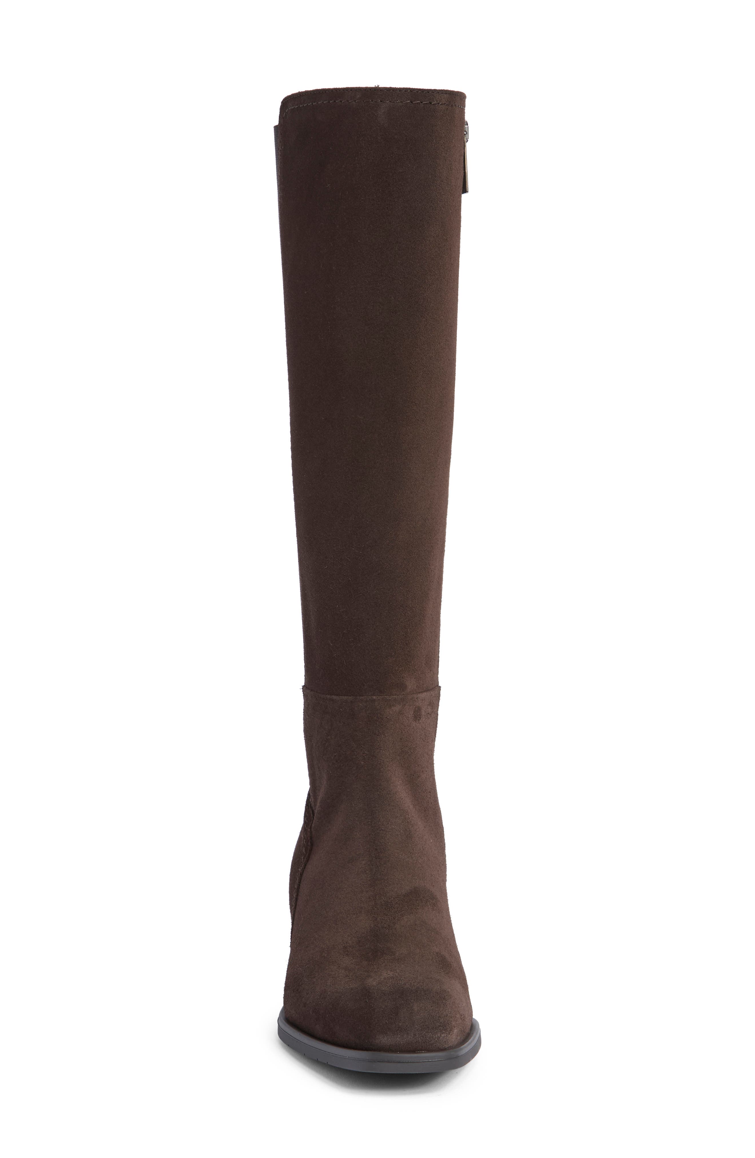 Rhegan Weatherproof Knee High Boot, Alternate, color, ESPRESSO SUEDE