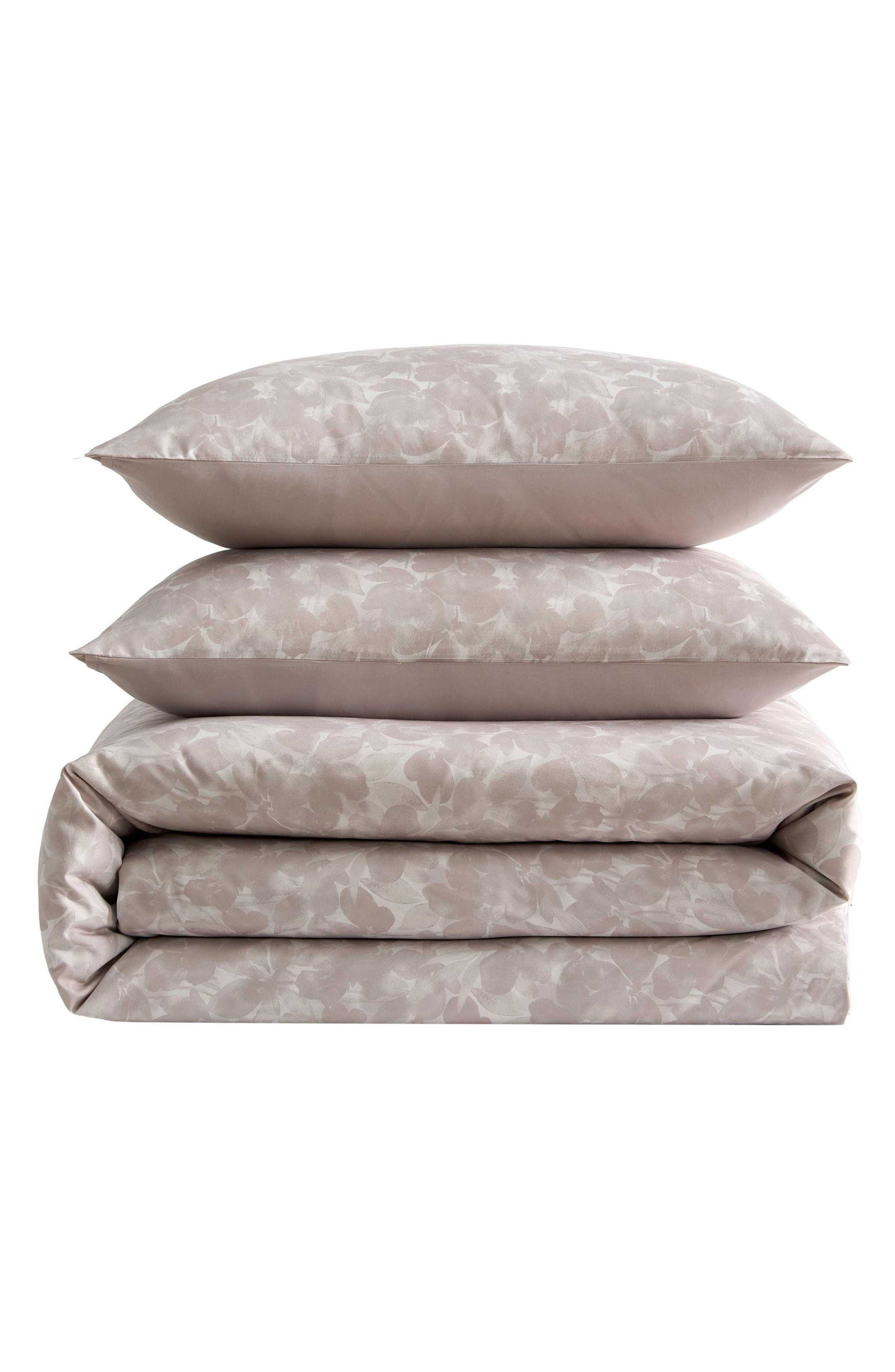 Floral Ripple 3-Piece Duvet Cover Set