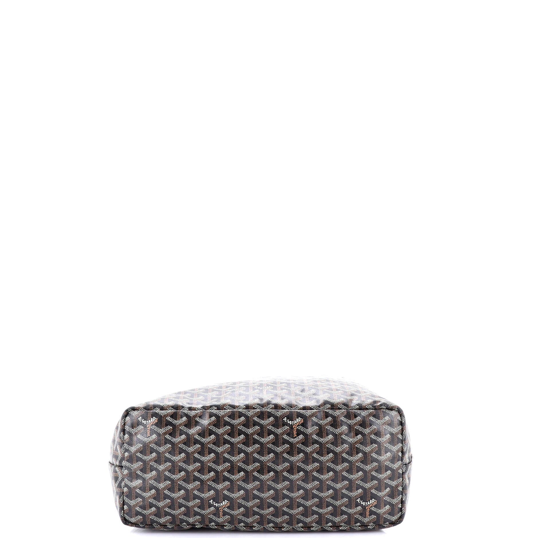 Pre-Owned Goyard Saint Louis Tote Printed Coated Canvas PM, Alternate, color, 