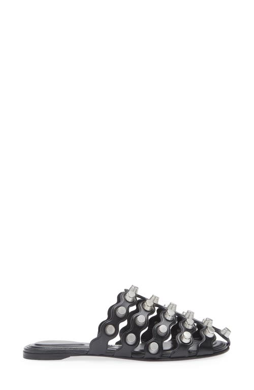 Alexander Wang Studded Mule In Black
