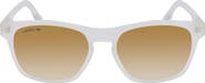 Lacoste 54mm Modified Rectangular Sunglasses