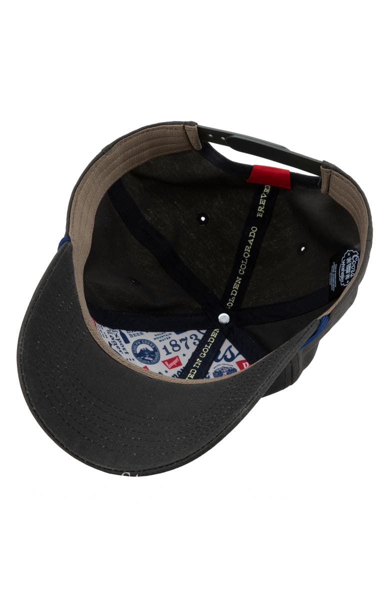 San Diego Hat Waxed Cotton Snap Back Hat, Alternate, color, Olive