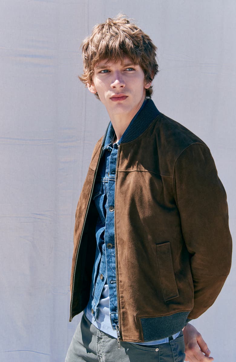 AG SUD Print Slim Straight Leg Pants, Alternate, color, 