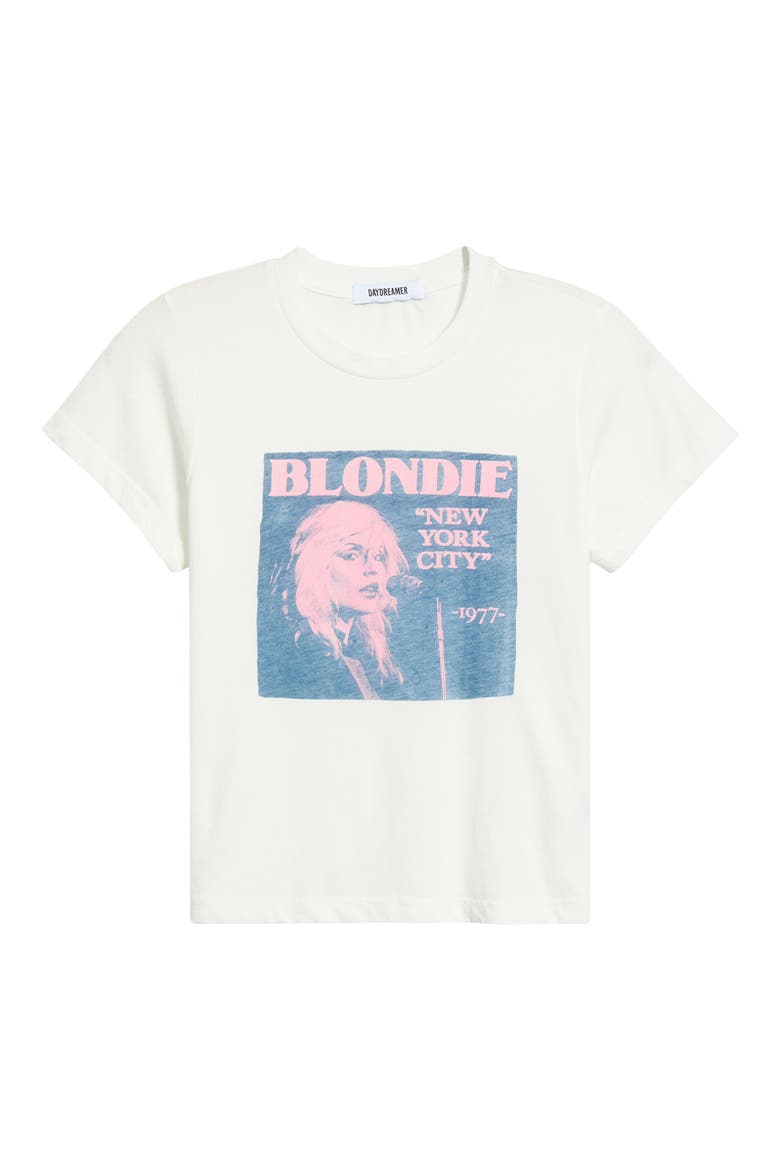 Blondie Graphic Burnout T-Shirt, Alternate, color, VINTAGE WHITE