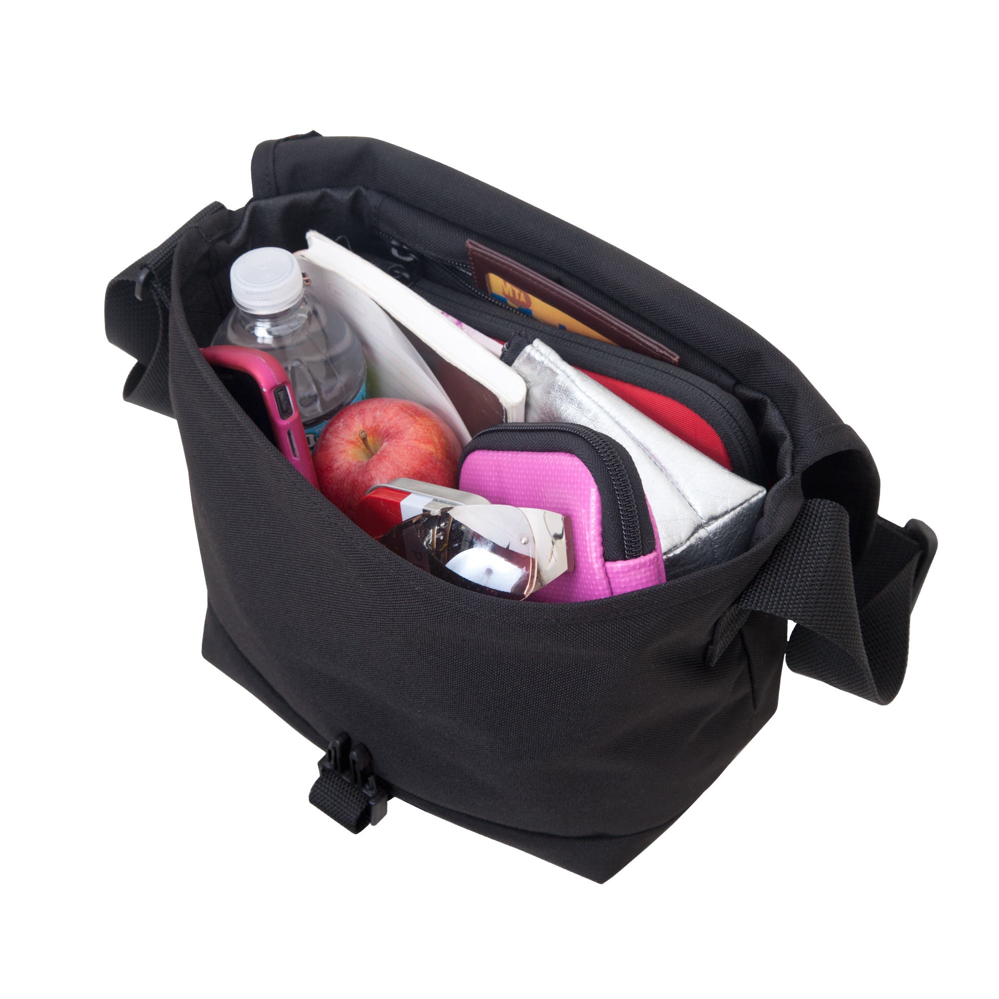 Manhattan Portage Straphanger Crossbody, Alternate, color, Black