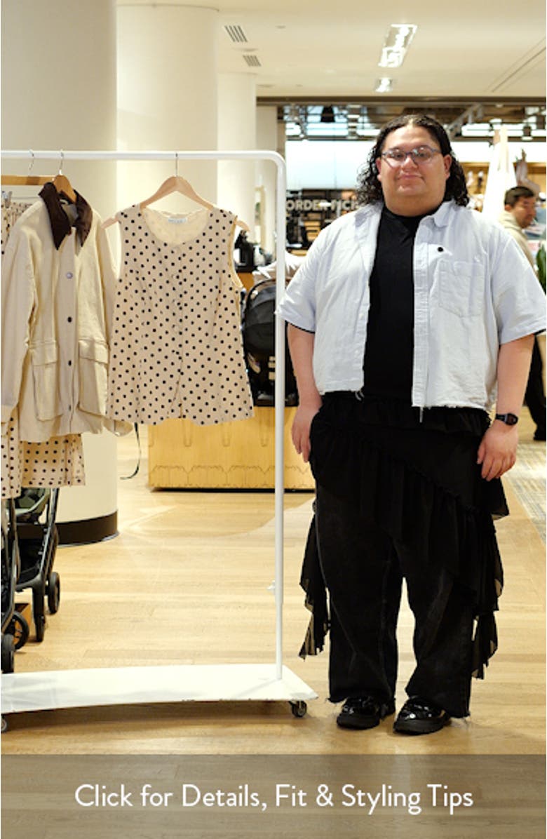 Eden Polka Dot Cotton Vest, sales video thumbnail