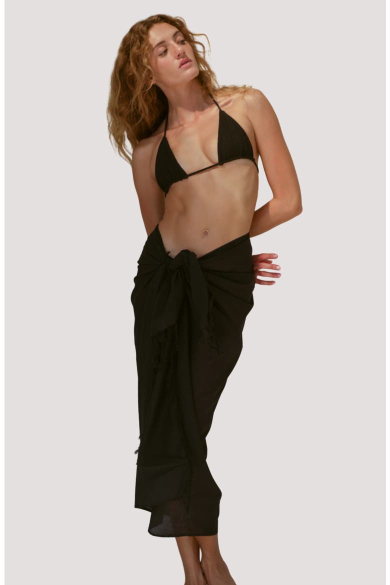 Mira Pareo Cover-Up, Alternate, color, STONE