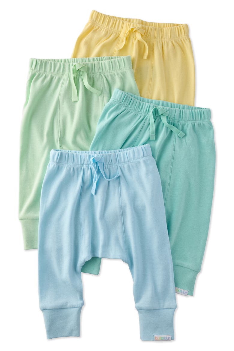 Jordan Assorted 4-Pack Organic Cotton Joggers, Main, color, SUNNY