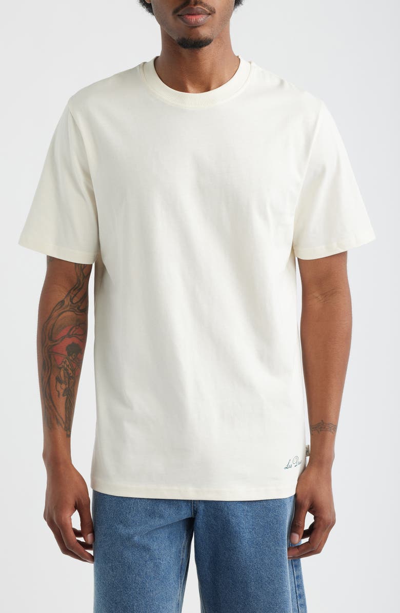 Les Deux Ben Artist Organic Cotton T-Shirt, Main, color, Eggnog White
