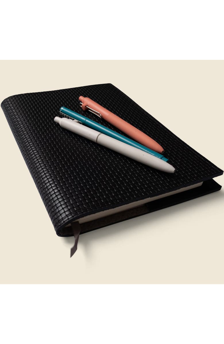 Casupo Refillable A5 Leather Journal Cover, Alternate, color, Black Limited Edition