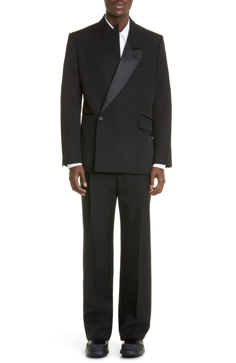 McQueen Harness Detail Button-Up Shirt, Alternate, color, 