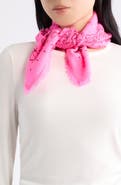 Nordstrom Wool & Cashmere Fringe Bandana