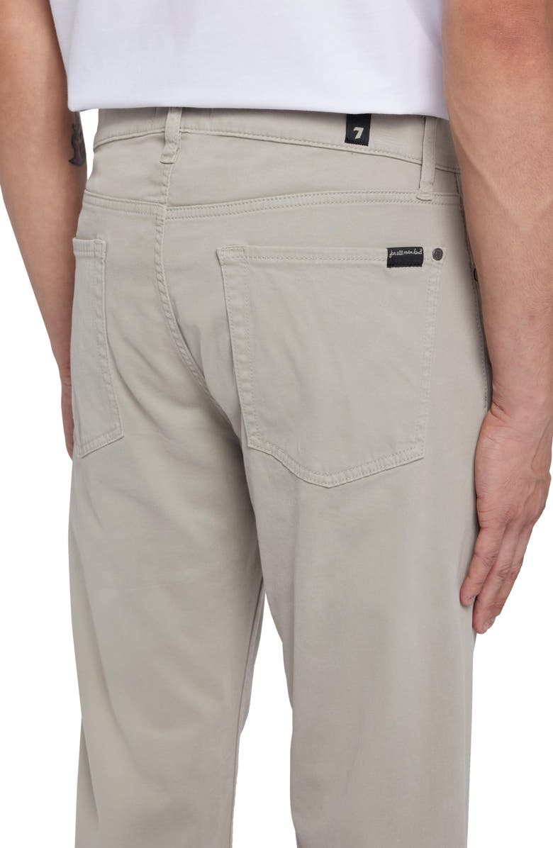 7 For All Mankind Slimmy Luxe Performance Plus Slim Fit Pants, Alternate, color, Blade