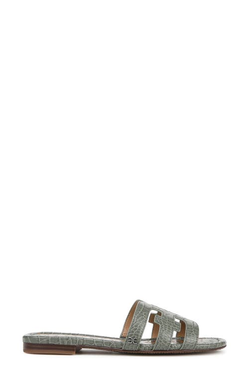 Sam Edelman Bay Cutout Slide Sandal In Washed Olive