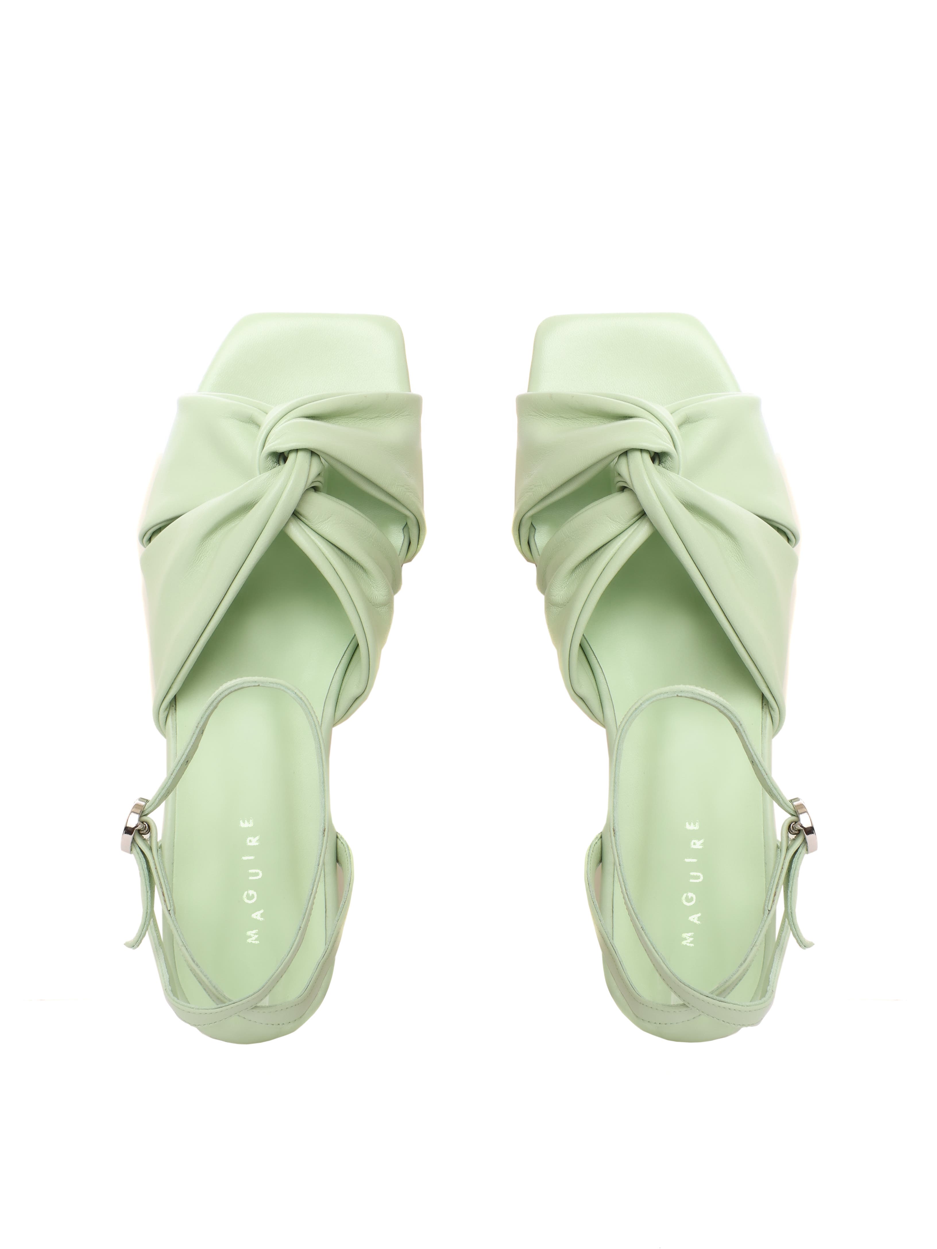 Mataro Sandal, Alternate, color, Light Mint Green