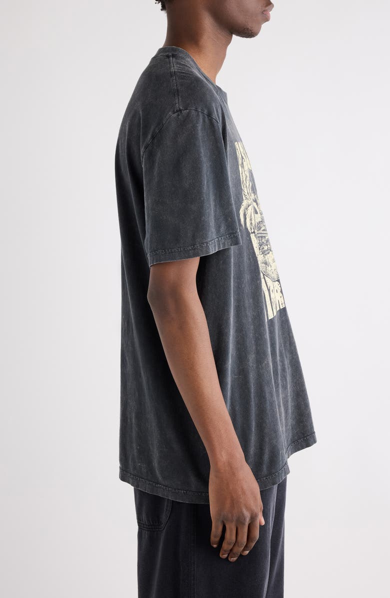 Isabel Marant Honore Graphic T-Shirt, Alternate, color, Faded Black