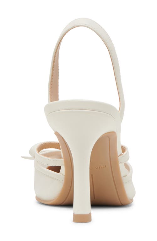 Dolce Vita Karine Slingback Pump In White