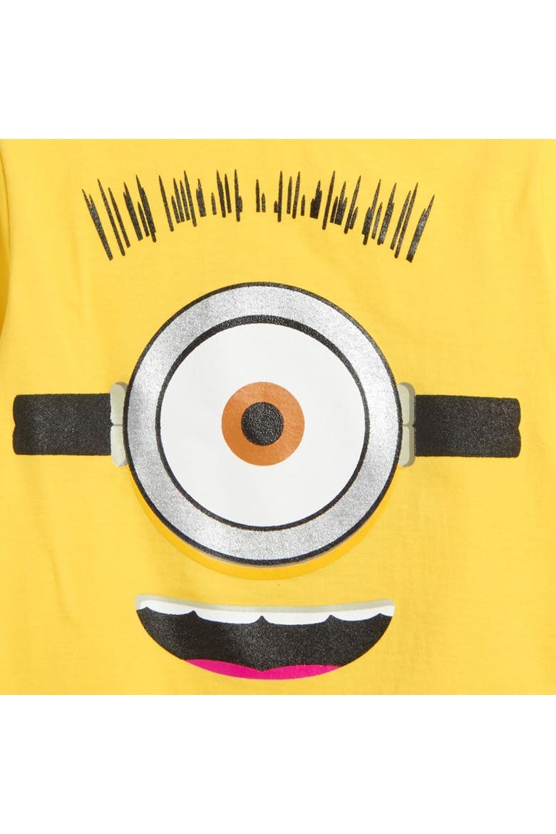 Minions 2-Piece T-Shirt and Shorts Set, Alternate, color, Minion Yellow Black