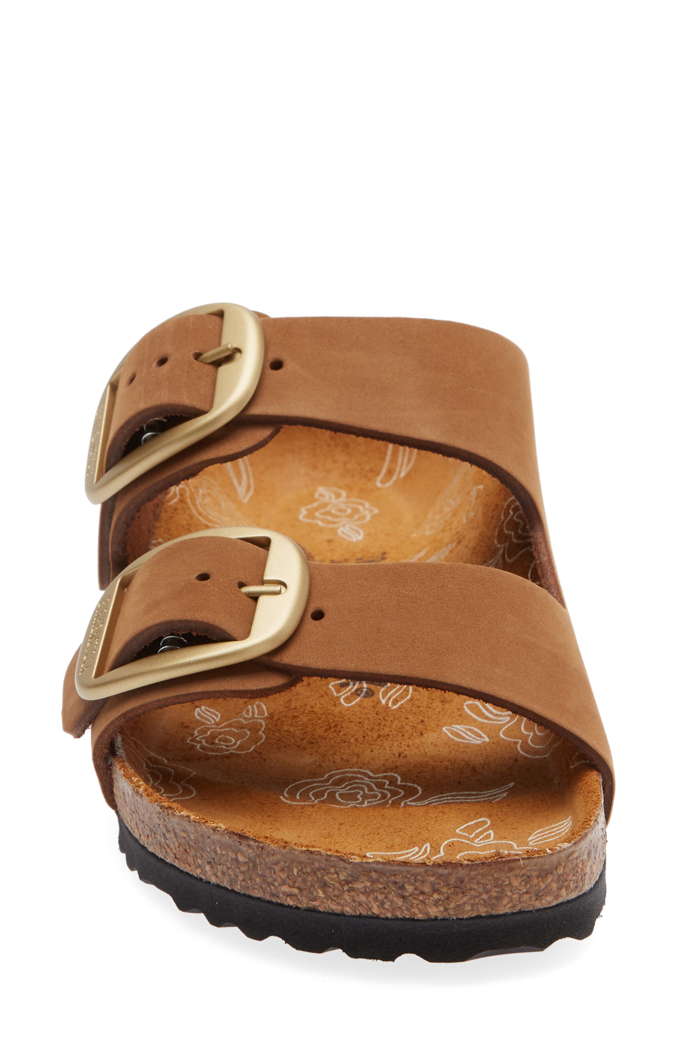 Birkenstock Arizona Big Buckle Slide Sandal, Alternate, color, Mink