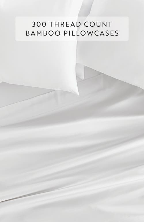 Homespun Set Of 2 Pillowcases In White