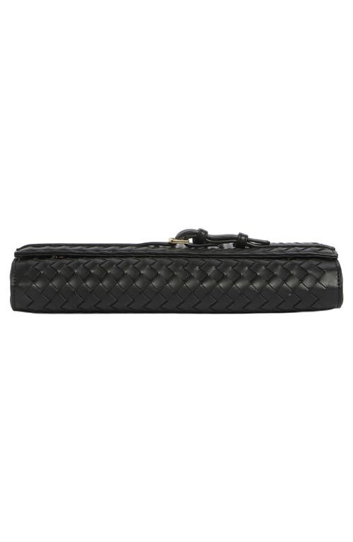Urban Expressions Handbags Woven Convertible Clutch In Black