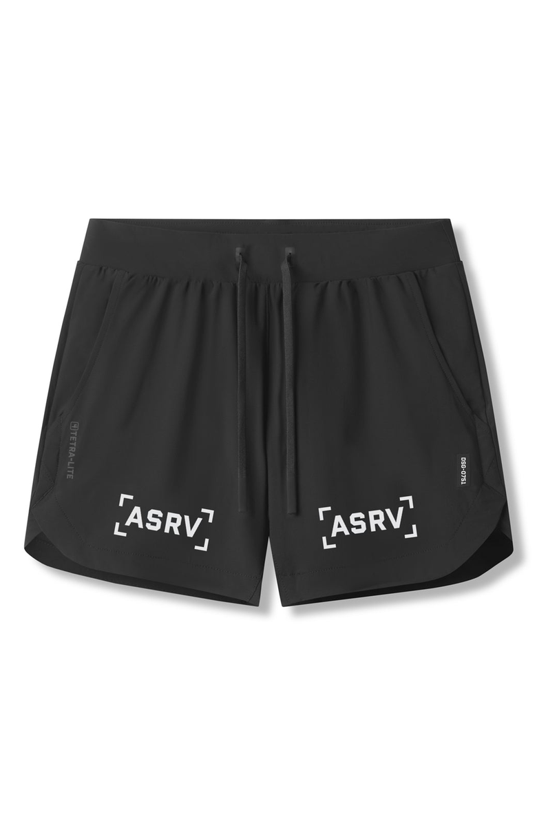 ASRV Tetra-Lite 5" Linerless Short, Alternate, color, Black "White Bracket"