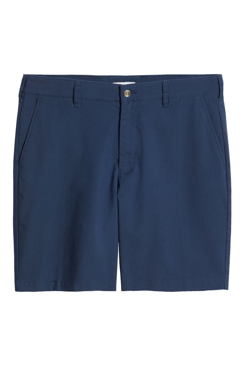 Crown Comfort Cotton & Modal Blend Shorts, Alternate, color, WASHED NAVY