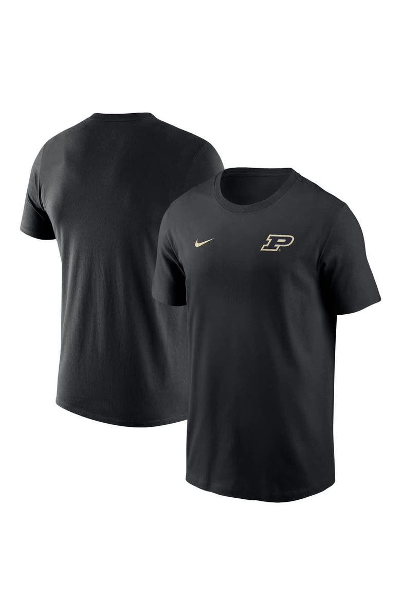 Nike Men's Nike Black Purdue Boilermakers 2025 Sideline Legend Performance T-Shirt, Alternate, color, Black