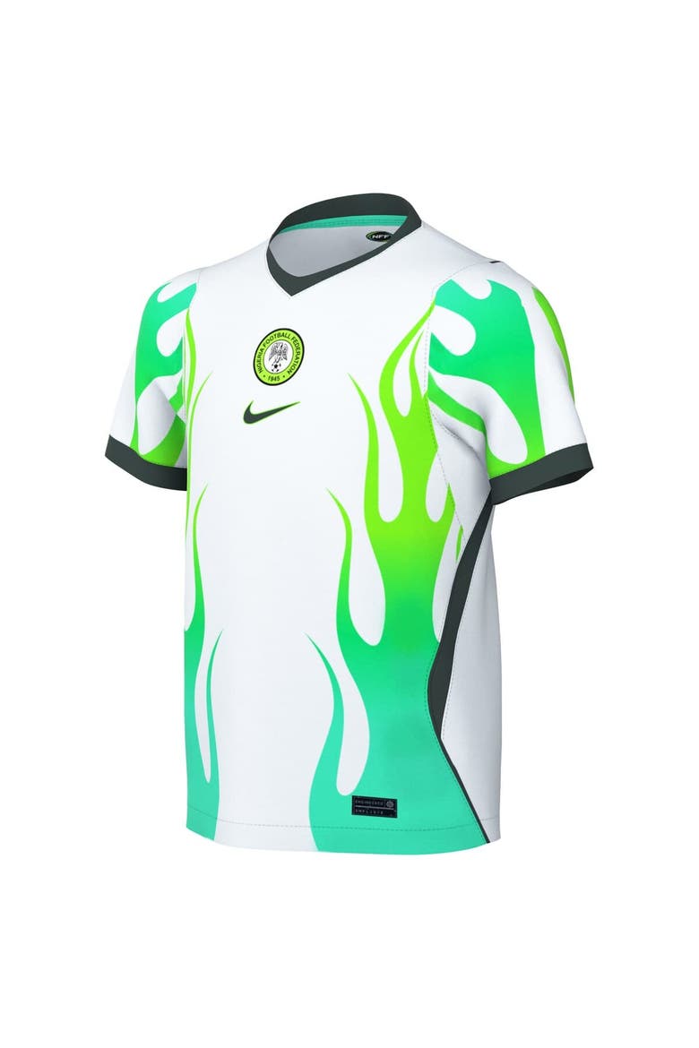 Youth Nike  White Nigeria National Team 2026 Away Stadium Replica Jersey, Alternate, color, White