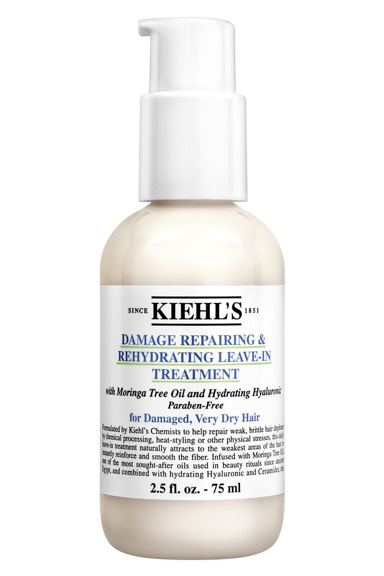 Damage Repairing & Rehydrating Leave-In Hair Treatment, Alternate, color, NO COLOR