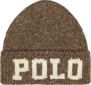 Polo Ralph Lauren Knit Tweed Polo Beanie