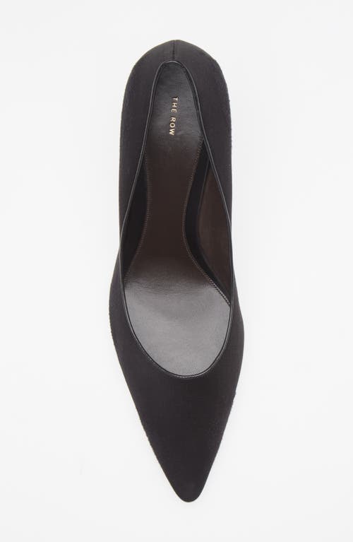 The Row Uxor Pointed Toe Pump In Black