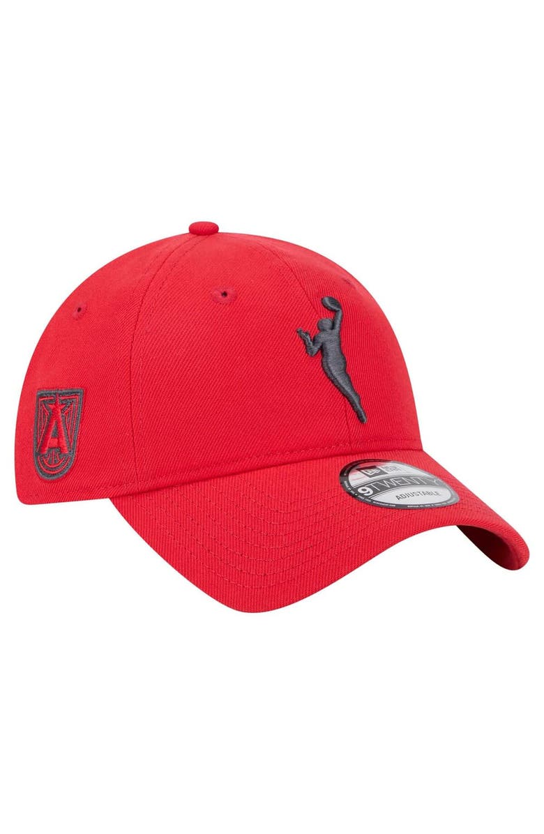 New Era Men's New Era Red Atlanta Dream 9TWENTY Adjustable Hat, Main, color, Red