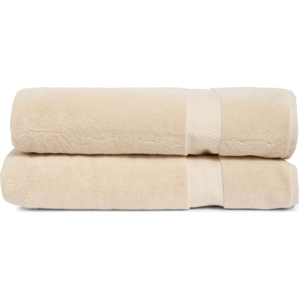 Nordstrom Organic Hydrocotton Set Of 2 Bath Sheets In Neutral
