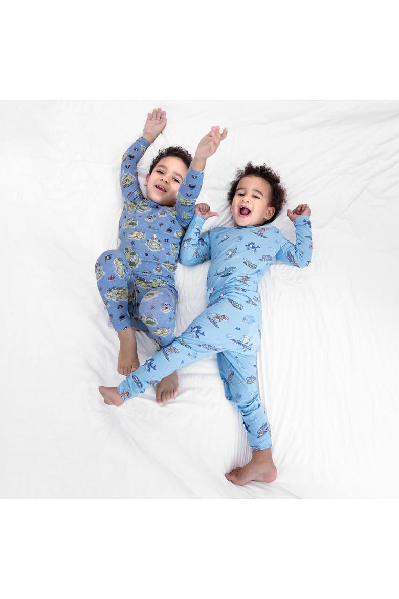 Kids' Pirate Cove Set of 2 Piece Pajamas, Alternate, color, Pirate Cove
