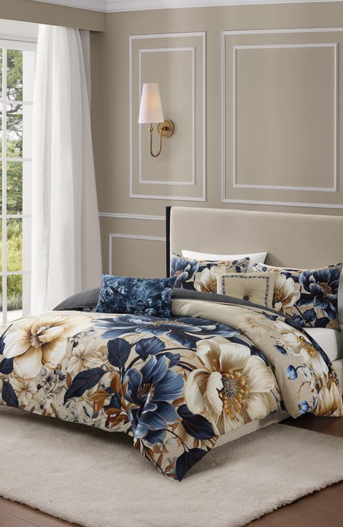 Bebejan English Manor Reversible Comforter Set In Multi