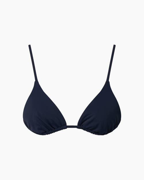Onia Alexa Bikini Top In Blue