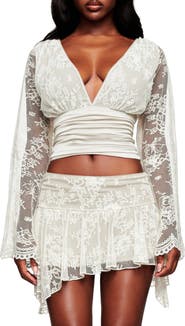I.AM.GIA Stevie Lace Crop Top