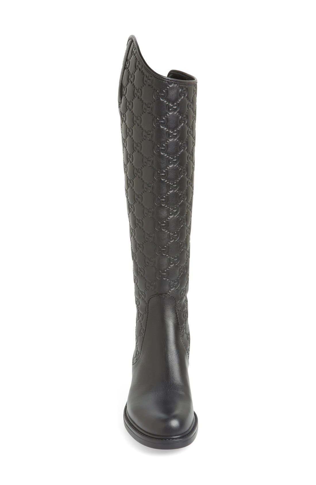 'Maud' Boot, Alternate, color, BLACK