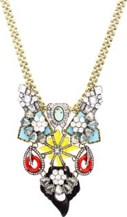 OLIVIA WELLES Catalina Cluster Bib Necklace