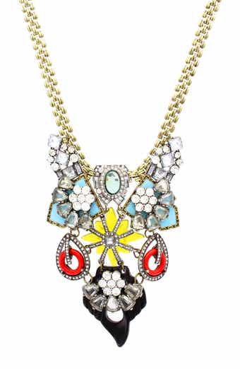 Catalina Cluster Bib Necklace