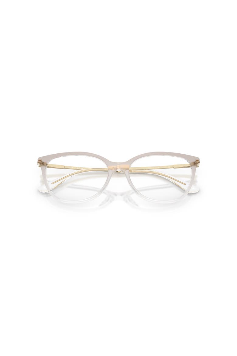 50mm Oval optical glasses, Alternate, color, Brown