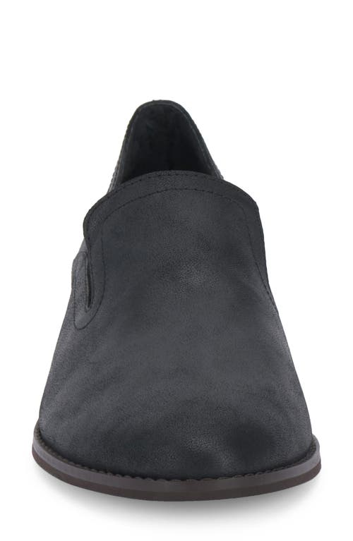 Lucky Brand Ellanzo Leather Loafer In Black