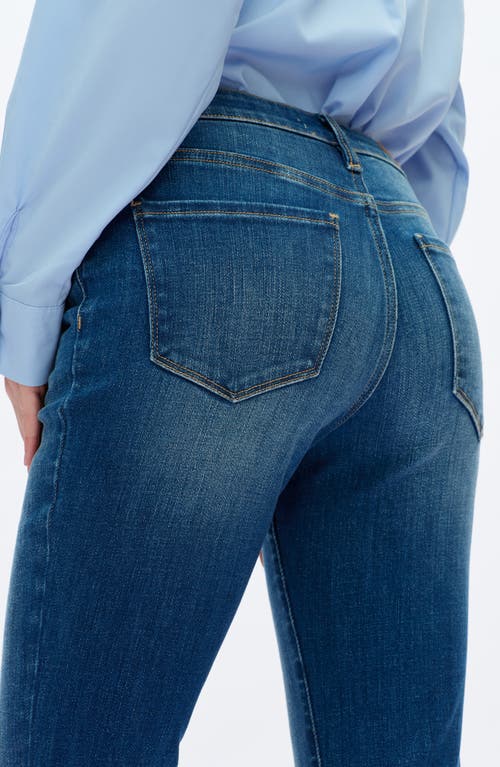 Bayeas Low Rise Bootcut Jeans In Blue