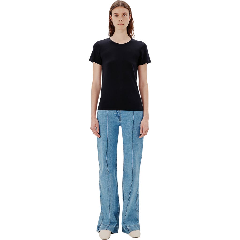 Another Tomorrow CREW NECK TEE in Black  product