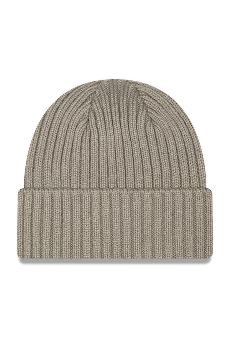 Youth New Era Graphite Indianapolis Colts Core Classic Cuffed Knit Hat, Alternate, color, Graphite