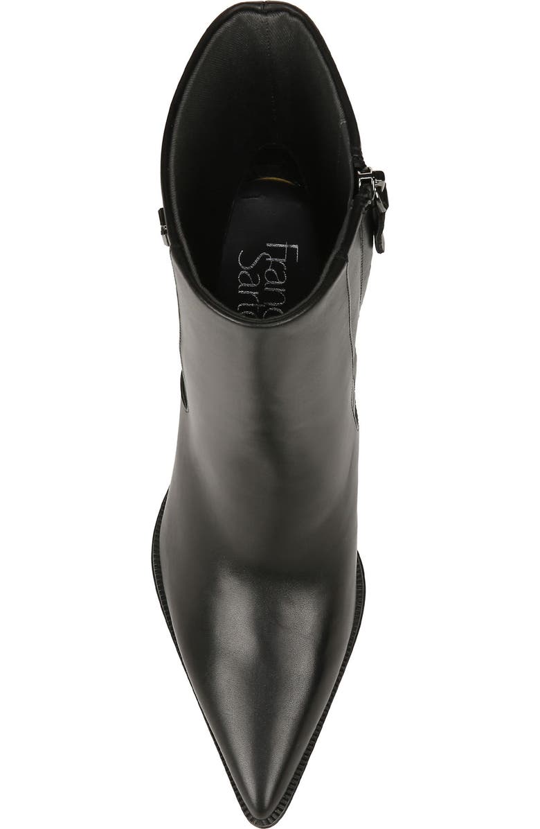 Franco Sarto Appia Pointed Toe Bootie, Alternate, color, Black