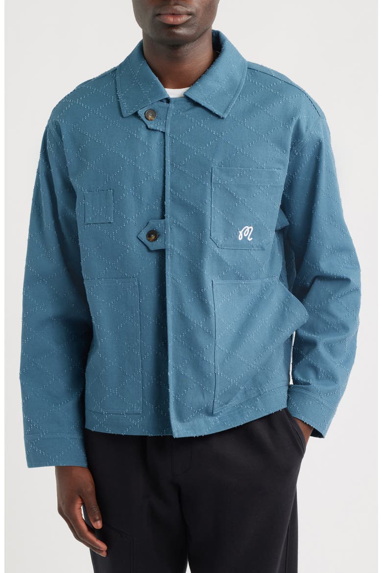 Alameda Chore Jacket, Alternate, color, AEGEAN BLUE