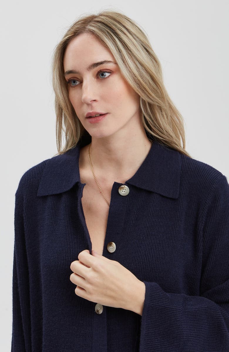 Nom Maternity Thomasine Sweater Cardigan, Alternate, color,